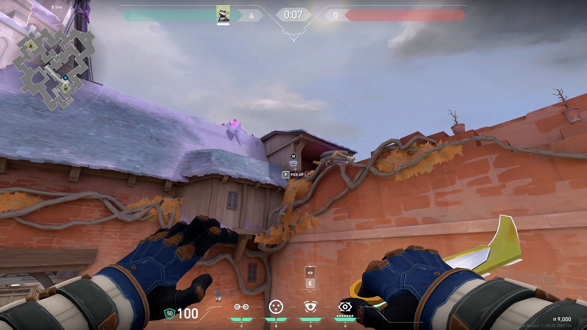 B-Site top camera position option 1 (Image via Riot Games)